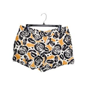 Brushstroke Flower Shorts